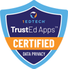 TrustEd Apps Data Privacy Certified Badge Oct 2023
